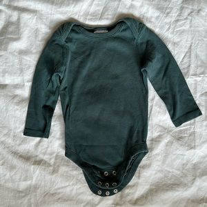 Green Hanna Andersson 12-18 month onesie